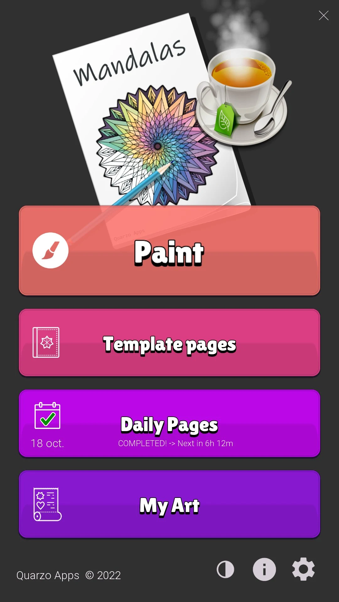 Coloring Mandalas screenshot
